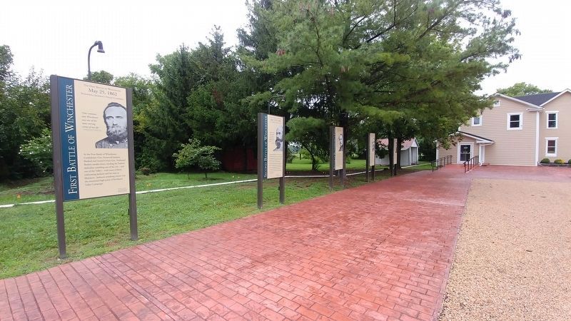 The Ritchie Interpretive Plaza image. Click for full size.
