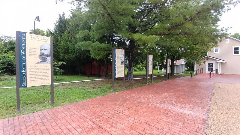 The Ritchie Interpretive Plaza image. Click for full size.