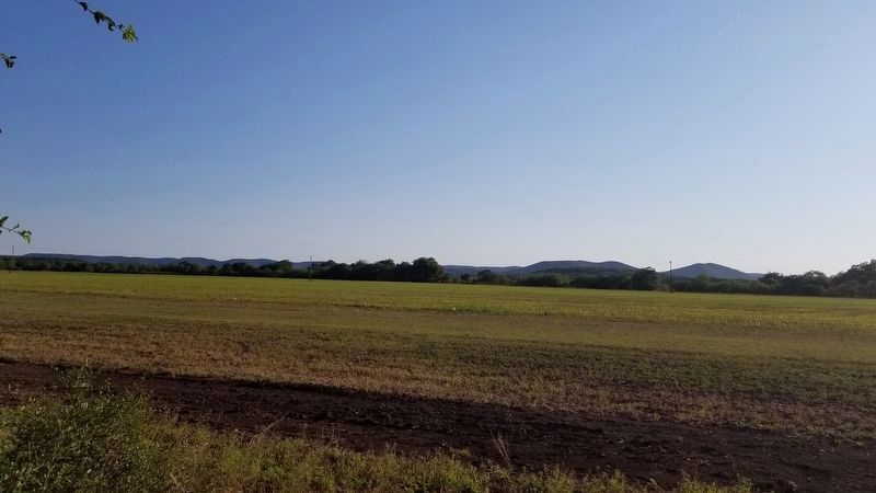 The view behind the Old Waresville Marker. Click for full size. The view behind the Old Waresville Marker image. Click for full size.