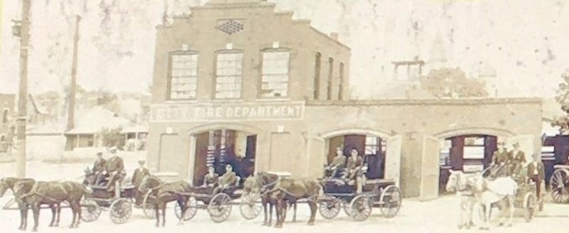 (Bottom Left ): Brunswick Fire Department, mid 1880s. Click for full size. (Bottom Left ): Brunswick Fire Department, mid 1880s image. Click for full size.