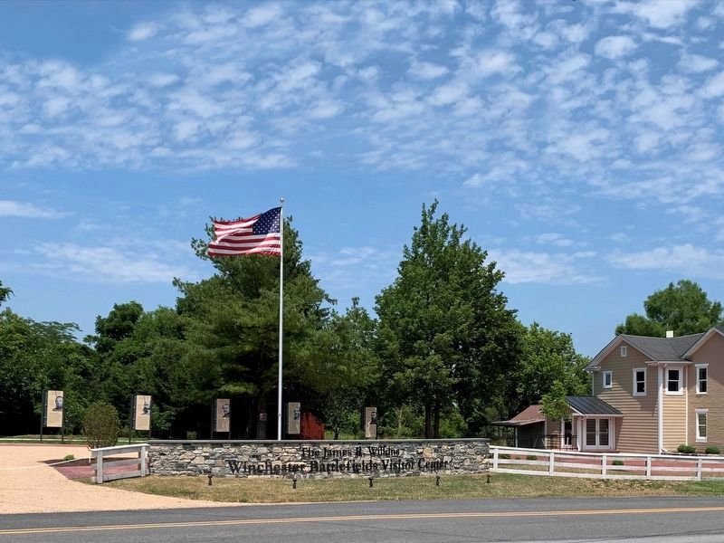 James R. Wilkins Winchester Battlefields Visitor Center image. Click for full size.