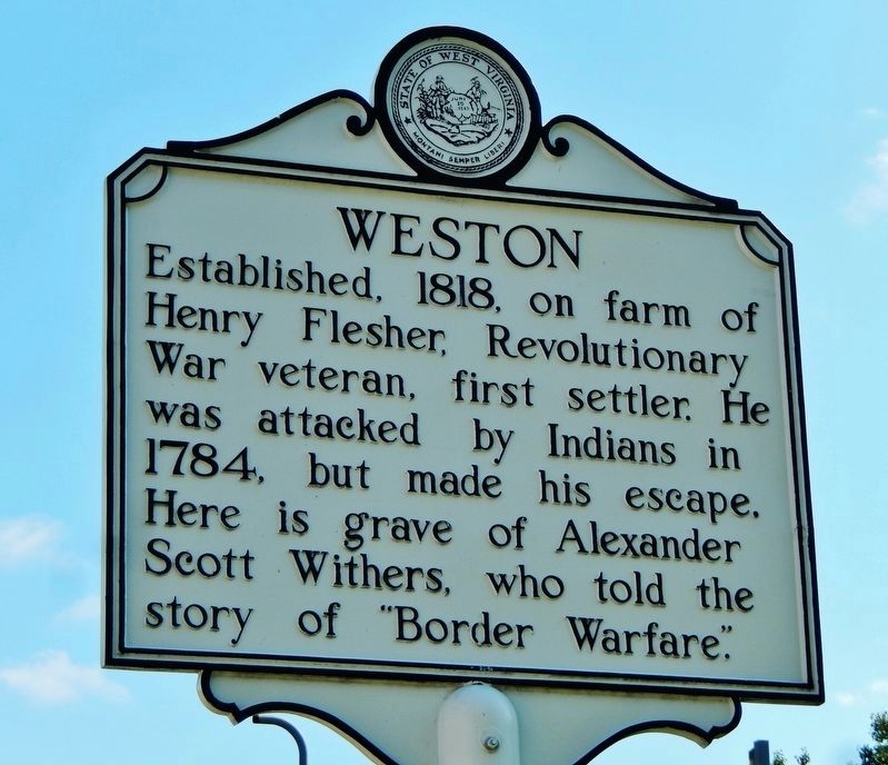 Weston Marker image. Click for full size.