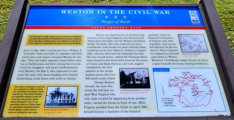 Weston in the Civil War Marker image. Click for full size.