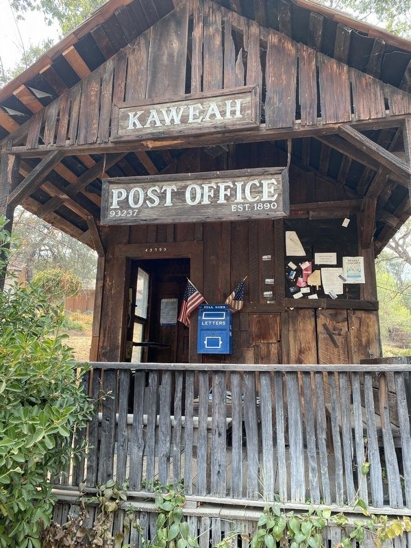 Kaweah Post Office Marker image. Click for full size.