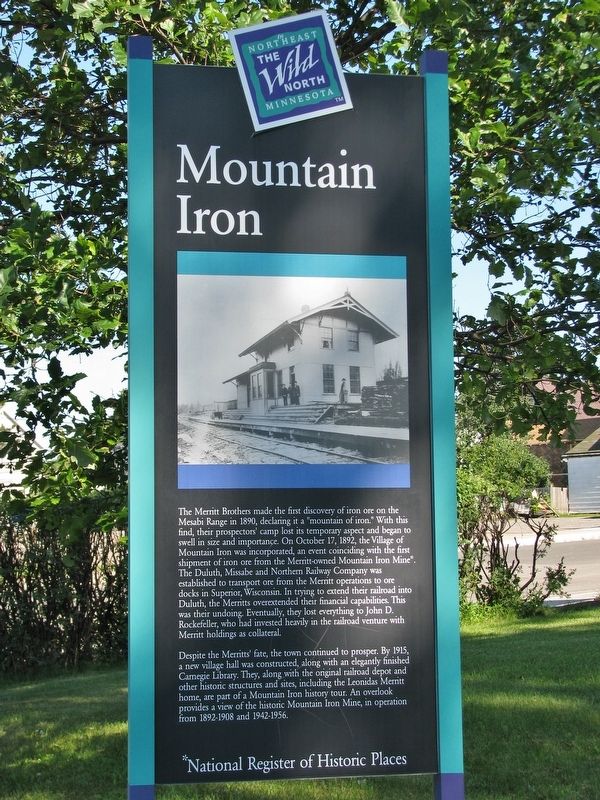 Mountain Iron Marker image. Click for full size.
