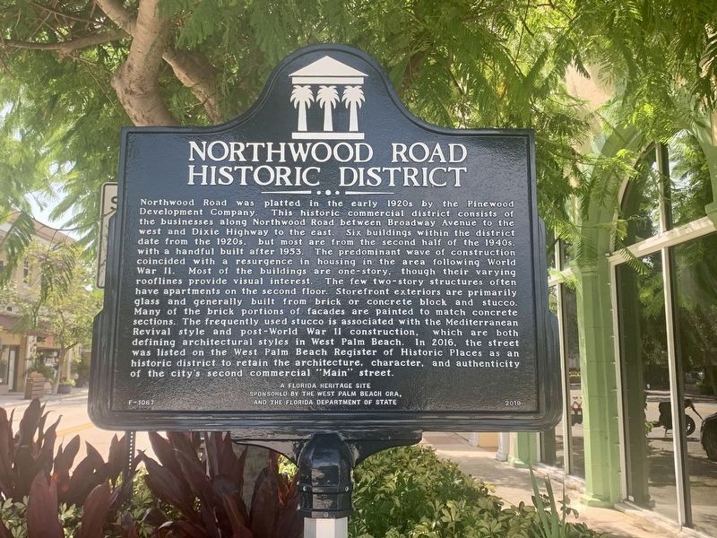 Northwood Road Historic District Marker image. Click for full size.
