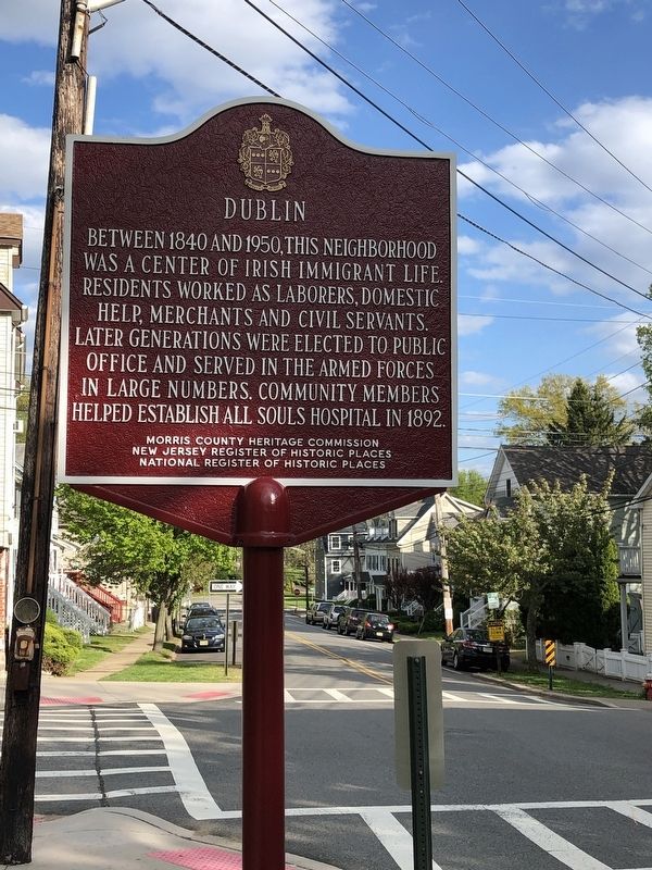 Dublin Marker. Click for full size. Dublin Marker image. Click for full size.