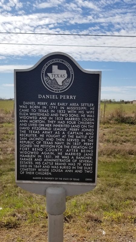 Daniel Perry Marker image. Click for full size.