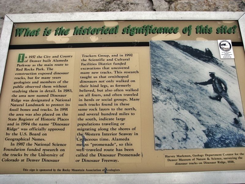 What is the Historical Significance of this Site? Marker image. Click for full size.
