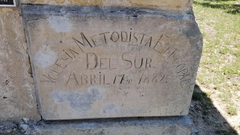 Cornerstone of Polly's Chapel image. Click for full size.