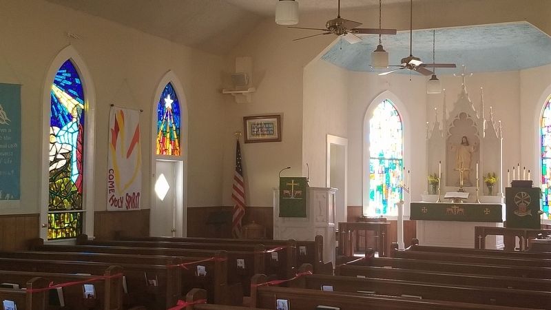 Inside view of St. Paul Lutheran Church image. Click for full size.