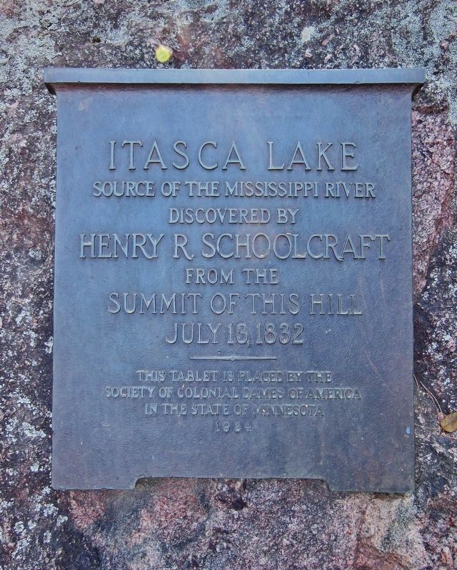 Itasca Lake Marker image. Click for full size.