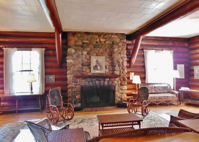 Douglas Lodge Fireplace image. Click for full size.