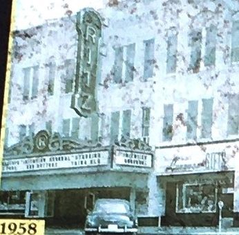 (Left Top Right): The Ritz Theatre 1958 image. Click for full size.