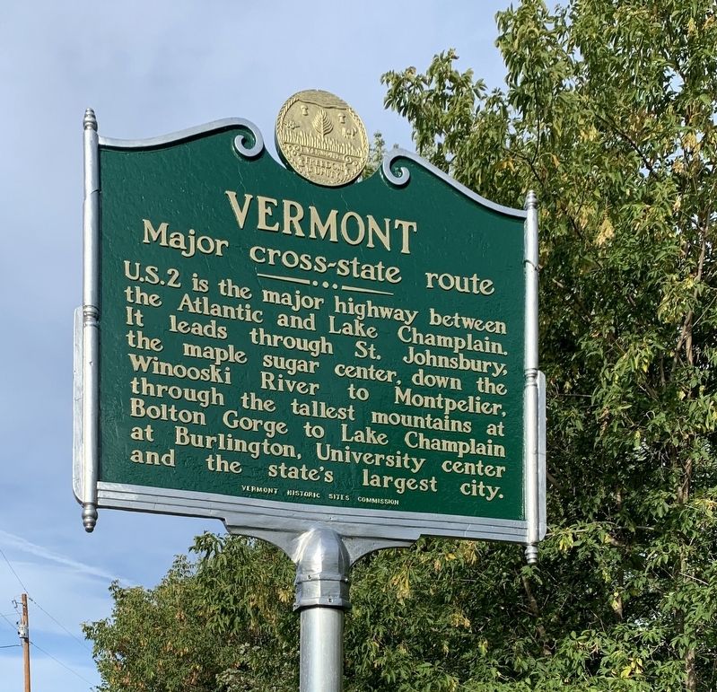 Vermont Marker image. Click for full size.
