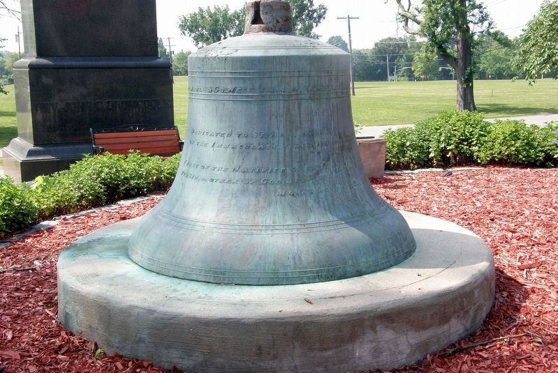 A bell from the Church of Saints Joachim and Anne. Click for full size. A bell from the Church of Saints Joachim and Anne image. Click for full size.