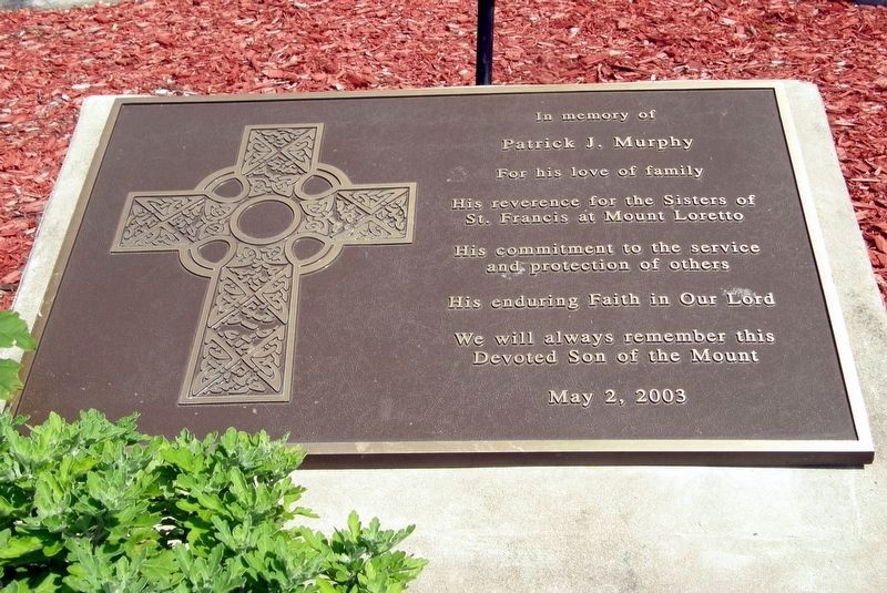 Nearby memorial plaque. Click for full size. Nearby memorial plaque image. Click for full size.