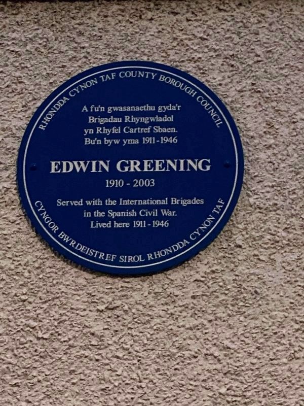 Edwin Greening Marker. Click for full size. Edwin Greening Marker image. Click for full size.