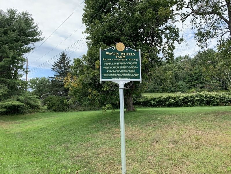 Wagon Wheels Farm Marker. Click for full size. Wagon Wheels Farm Marker image. Click for full size.