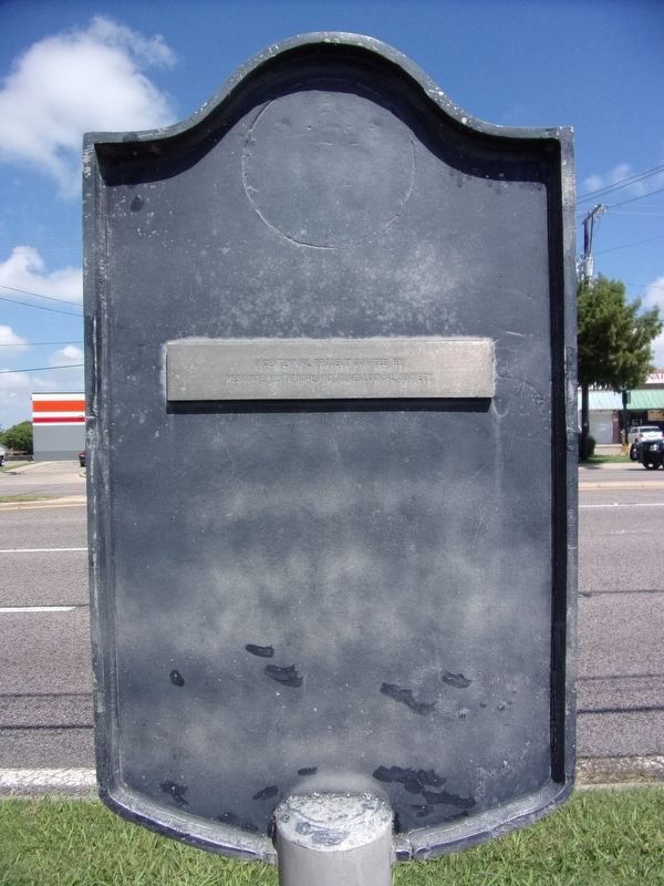 Reverse side of Site of the Scyene Meeting Place Marker. Click for full size. Reverse side of Site of the Scyene Meeting Place Marker image. Click for full size.