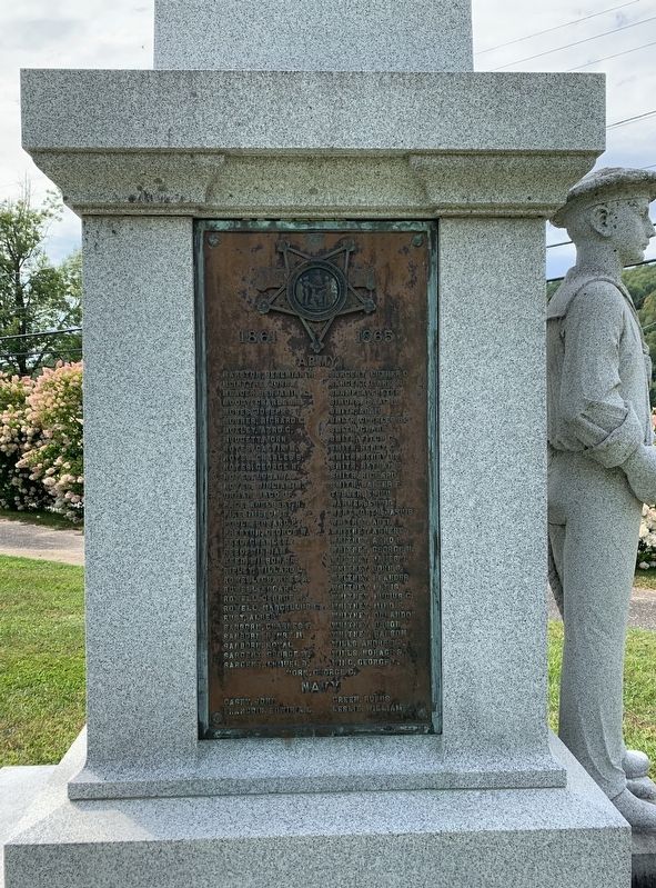 Tunbridge Civil War Memorial image. Click for full size.