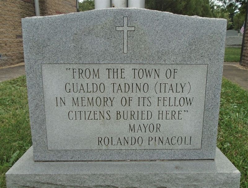 Gualdo Tadino Citizens Memorial image. Click for full size.