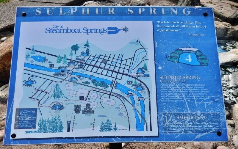 Sulphur Spring Marker image. Click for full size.
