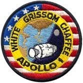 Apollo 1 Patch image. Click for full size.