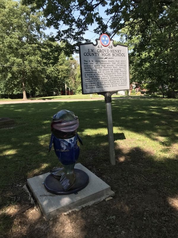 E.W. Grove-Henry County High School Marker. Click for full size. E.W. Grove-Henry County High School Marker image. Click for full size.