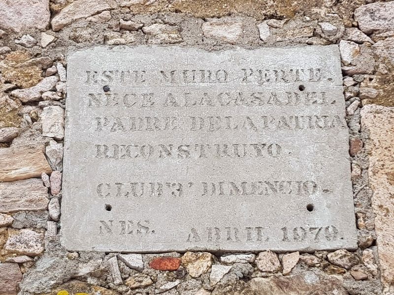 Miguel Hidalgo's Birth House Marker image. Click for full size.