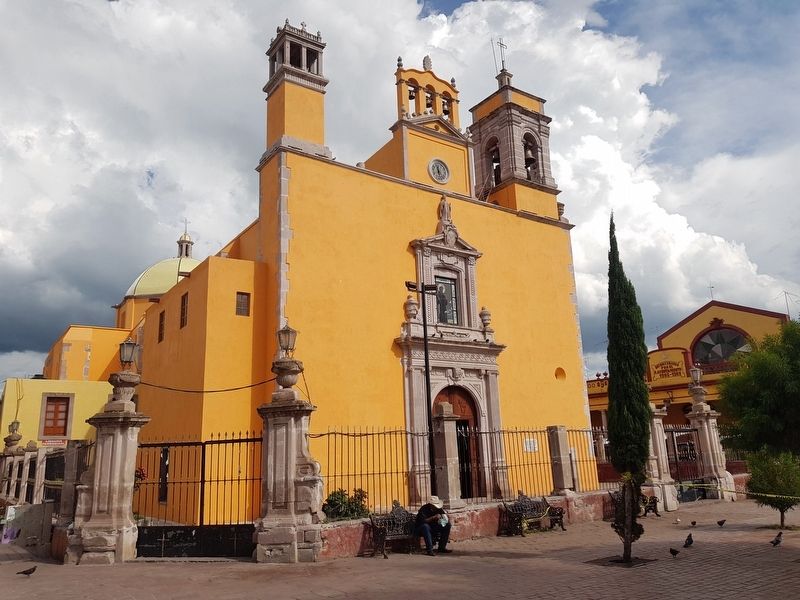 Marriage of Miguel Hidalgo's Parents Marker image. Click for full size.