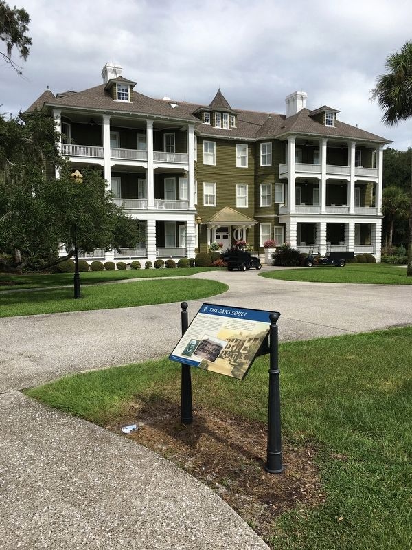 The Sans Souci Marker. Click for full size. The Sans Souci Marker image. Click for full size.