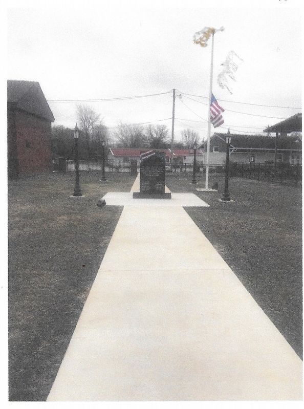 Wayne County Veterans Park Marker Area image. Click for full size.