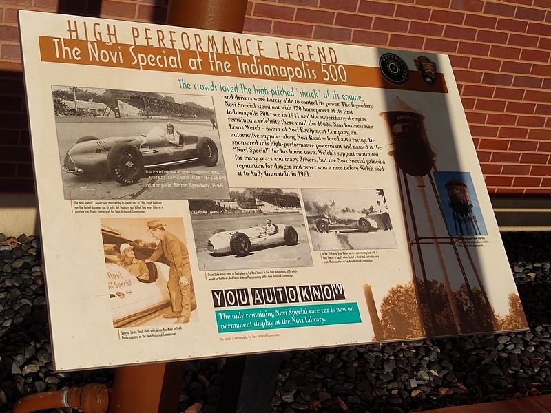 High Performance Legend Marker image. Click for full size.