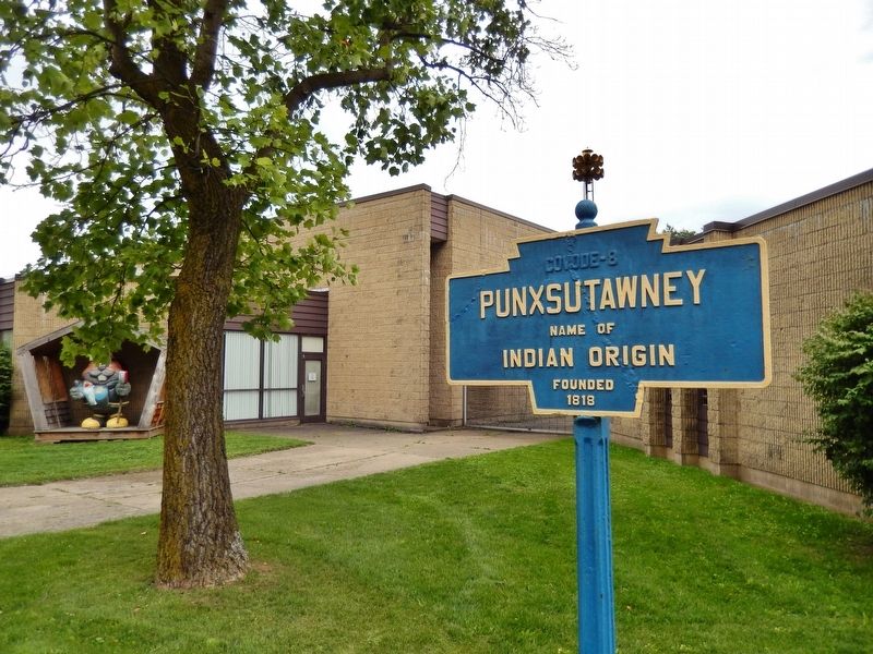 Punxsutawney Marker image. Click for full size.