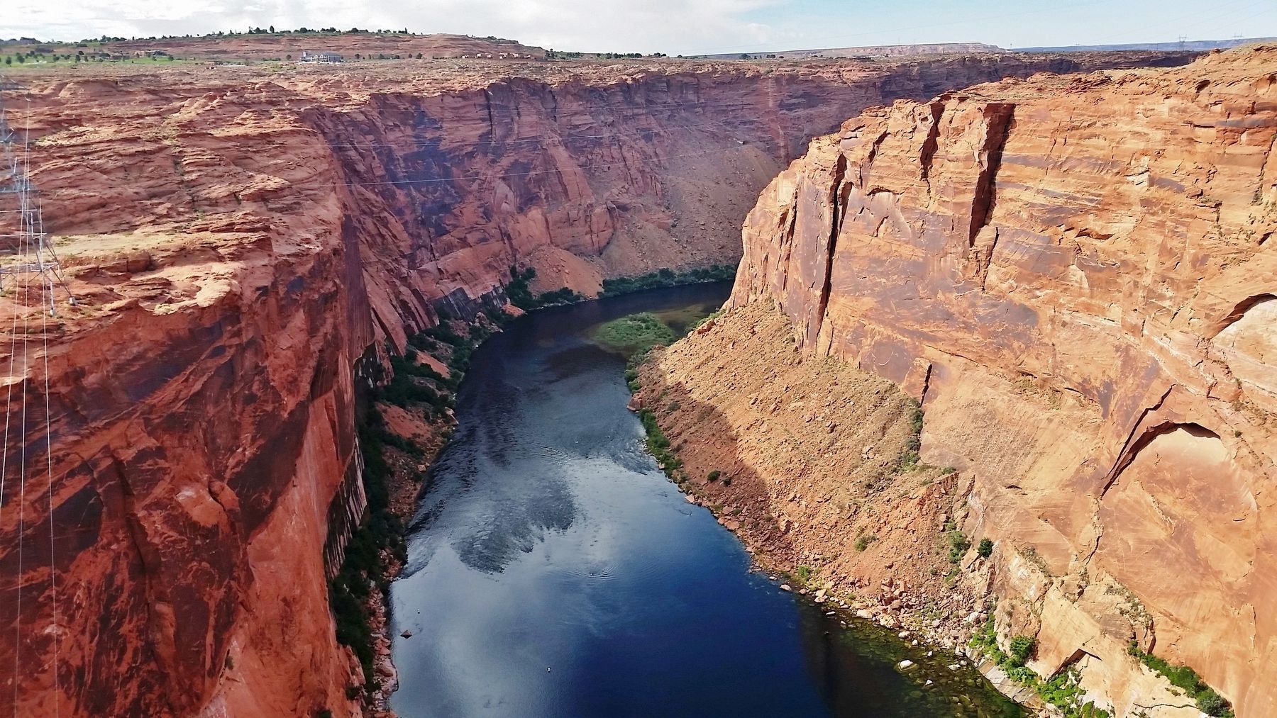 Colorado River & Glen Canyon image. Click for full size.