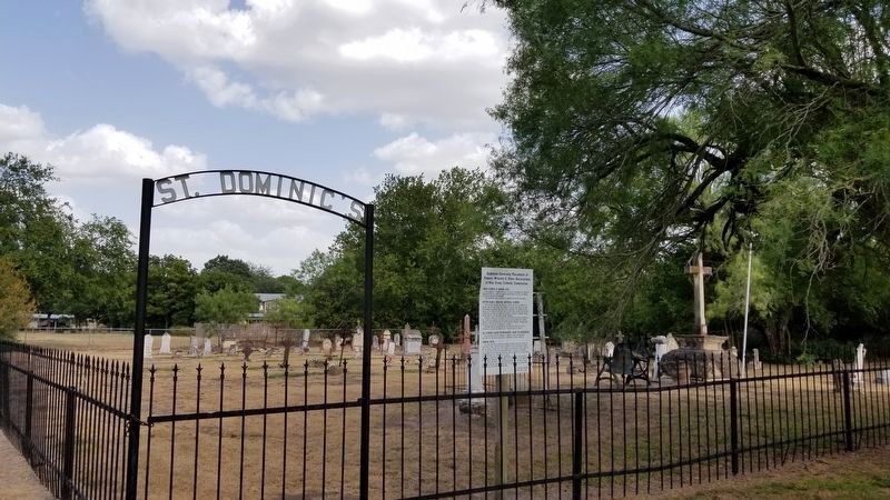 Saint Dominic Cemetery image. Click for full size.