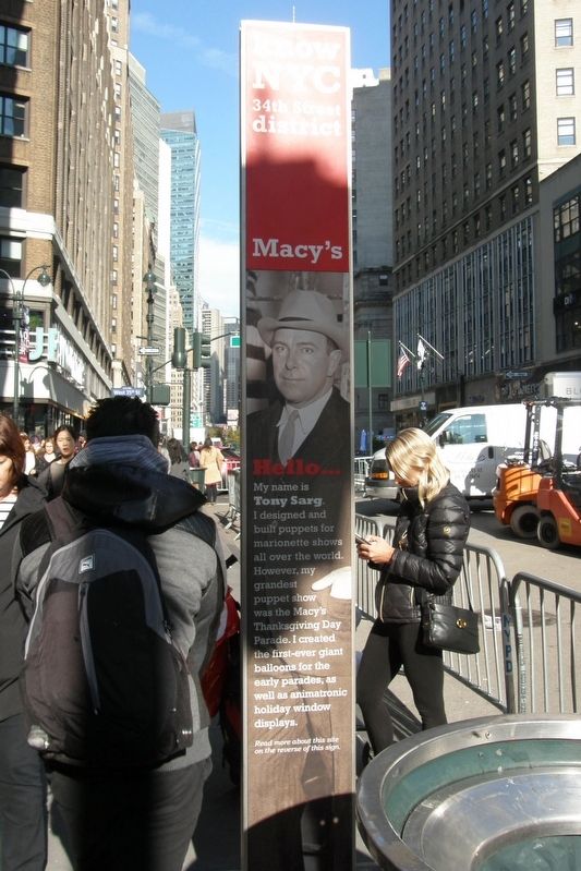 Macy�s Marker image. Click for full size.