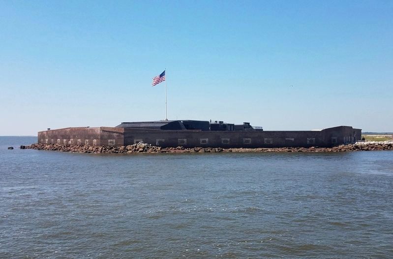 Fort Sumter image. Click for full size.