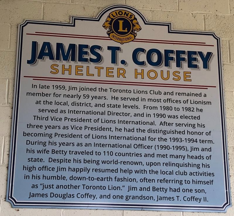 James T. Coffey Marker image. Click for full size.