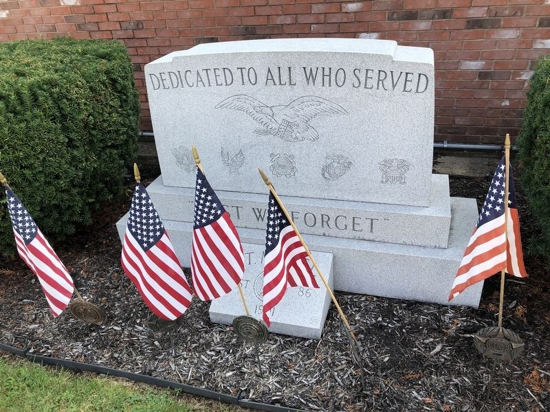 Veterans Memorial. Click for full size. Veterans Memorial image. Click for full size.