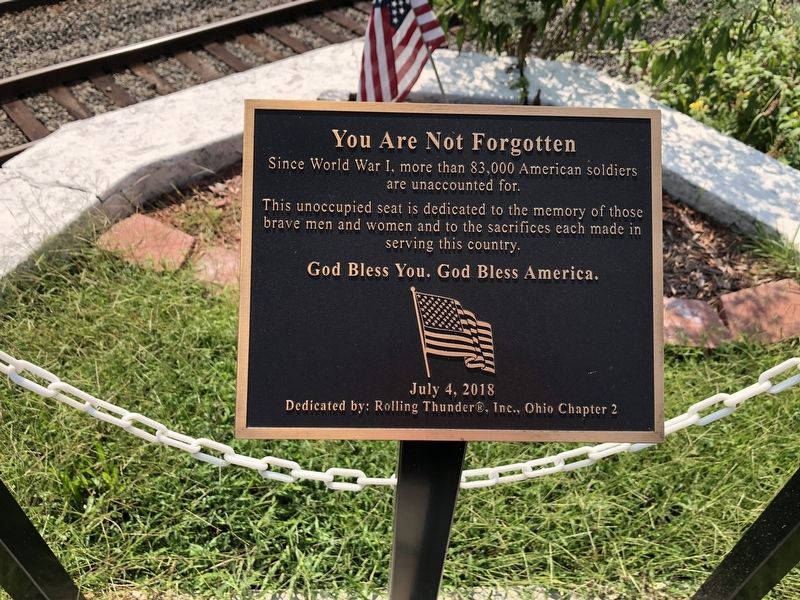 You Are Not Forgotten Marker. Click for full size. You Are Not Forgotten Marker image. Click for full size.