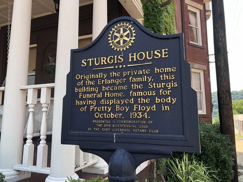 Sturgis House Marker image. Click for full size.