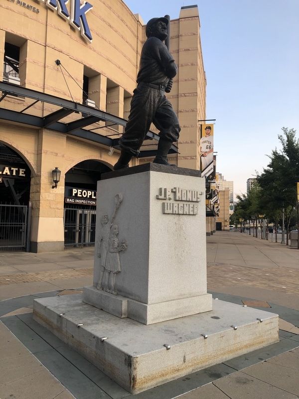 J.P. "Honus" Wagner Marker. Click for full size. J.P. "Honus" Wagner Marker image. Click for full size.