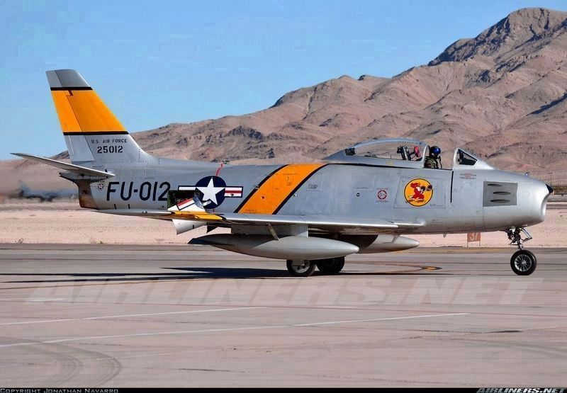 Full view of an F-86F Sabre image. Click for full size.