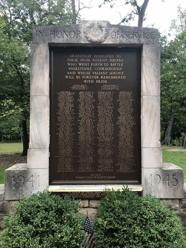 In Honor of Service Marker image. Click for full size.