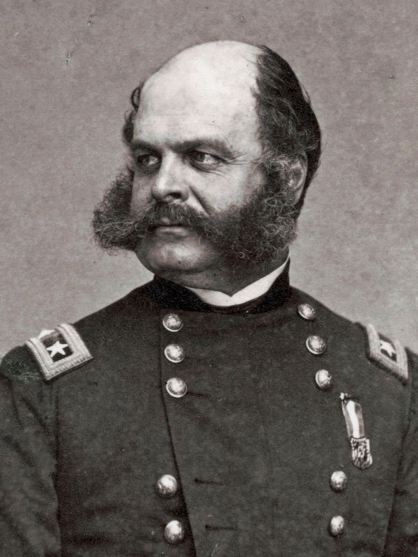 Major General Ambrose Burnside image. Click for full size.