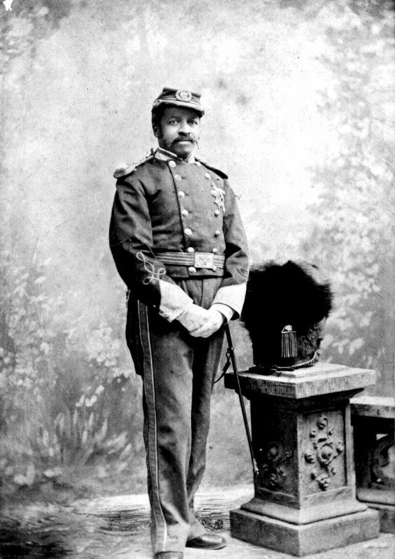 Sergeant Major Christian Fleetwood. Click for full size. Sergeant Major Christian Fleetwood image. Click for full size.