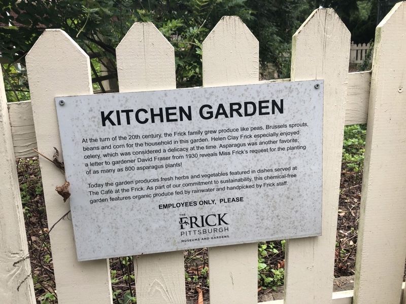 Kitchen Garden Marker. Click for full size. Kitchen Garden Marker image. Click for full size.