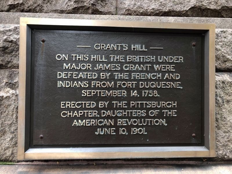 Grant's Hill Marker image. Click for full size.